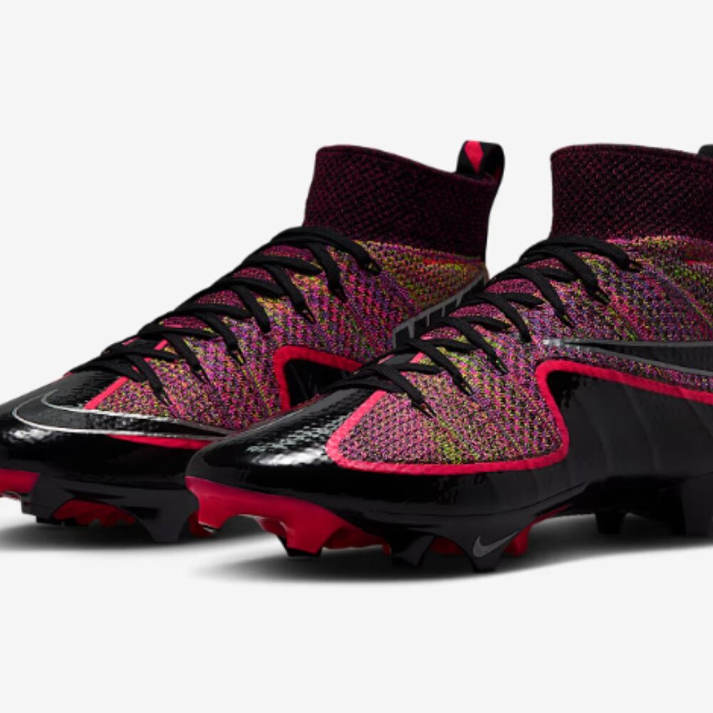 NWT NIB New Nike Vapor Edge 360 "Untouchable" Mens Football Cleats 12 Hyper Pink - Picture 3 of 9